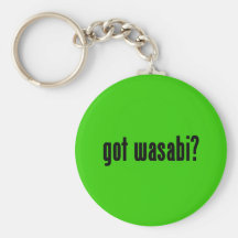got wasabi? key chain