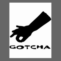 Gotcha postcards