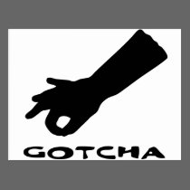 Gotcha postcards