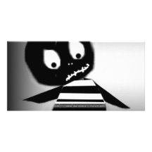 Goth Boy Photo Card Template