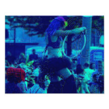 Goth Circus Photographic Print