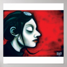 Goth Girl Poster
