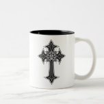 Goth Skull Cross Coffee Mugs