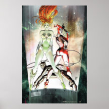 Gotham City Sirens Cv1 Print