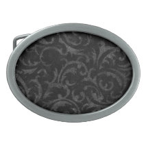 Gothic Brocade Belt Buckle