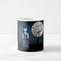 Gothic Day Of The Dead Girl Mug