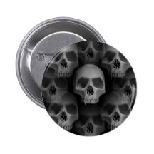 Gothic evil vampire fanged skulls Halloween horror Pins
