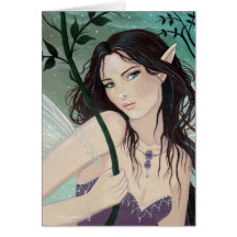 Gothic Fairy Card by Molly Harrison