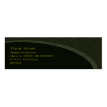 Gothic Green business cards