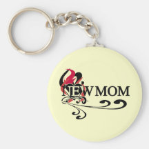 Gothic Heart New Mum Tshirts and Gifts Keychains