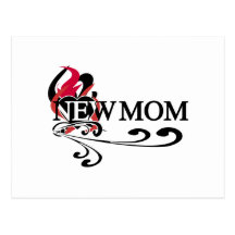 Gothic Heart New Mum Tshirts and Gifts Postcard