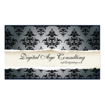 Gothic Lace Filigree Business Cards