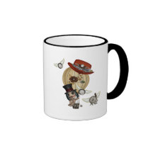 gothic laveau hot air balloon steampunk art mugs