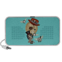 gothic laveau hot air balloon steampunk art iPod speakers