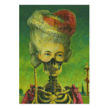 Gothic Skeleton ACEO Artists Trading Cards Business Card Templates