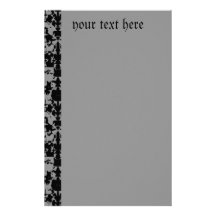 Gothic wedding stationery to personalise