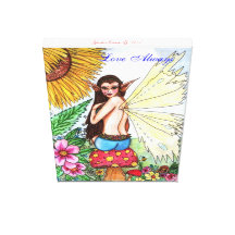 GothicChicz love Wrapped Canvas Stretched Canvas Prints