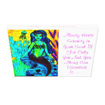 GothicChicz Serenity Wrapped Canvas Stretched Canvas Prints