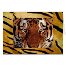 GothicChicz Wild Tiger Card
