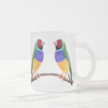 Gouldian Finch Friends Mug