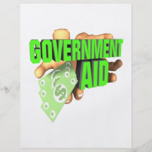 Government Aid Personalised Flyer