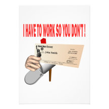 Government Check Announcement