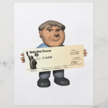 Government Check Flyer Design
