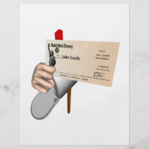 Government Check Personalised Flyer