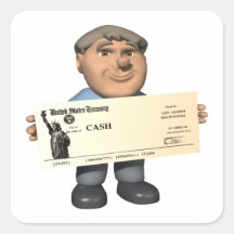Government Check Sticker