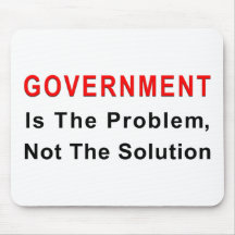 Government Is The Problem Mouse Mat