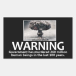 Government Warning Sticker