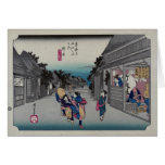 Goyu - Ando Hiroshige Greeting Card