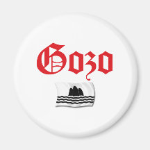 Gozo Flag Refrigerator Magnet