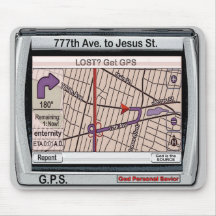GPS God Personal Saviour Mousemats