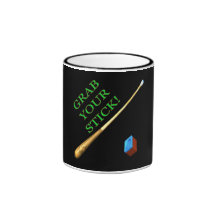 Grab Your Stick Coffee Mugs