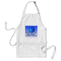 GRACE ACRONYM -GOD'S RICHES AT CHRIST'S EXPENSE APRON