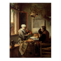 Grace before Meat, 1660 postcards
