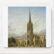 Grace Church, New York circa 1858 mousepads