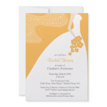 Graceful Bride Bridal Shower Invitation Beeswax