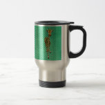 Graceful Giraffe Pokadot Travel Mug