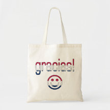 Gracias! America Flag Colours Bags