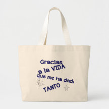 gracias tote bag