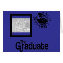 Grad photo `~ U choose background colour! Card