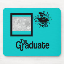 Grad Photo ~ U choose colour background~! Mouse Pad