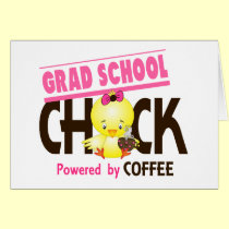Grad School Chick 4 cards