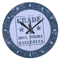 Grade A Prima Ballerina wall clocks