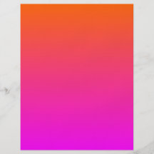 Gradient 4 personalised flyer