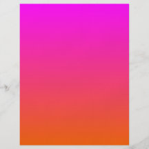 Gradient 5 full color flyer