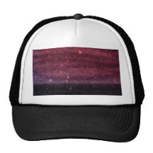 Gradient Faux Purple and Blue Glitter Trucker Hats