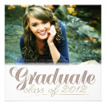 Graduate Class of 2012 Modern White Invite